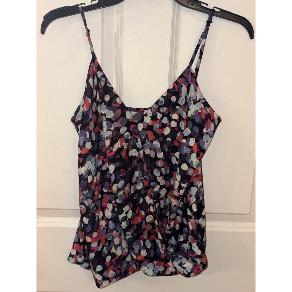 Allison Joy Multicolor Dot Pattern Blousy Cami Si… - image 3